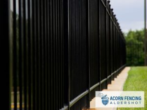 Aldershot Fencing Metal areas