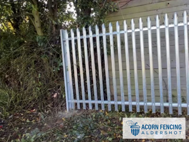 Aldershot Palisade Fencing