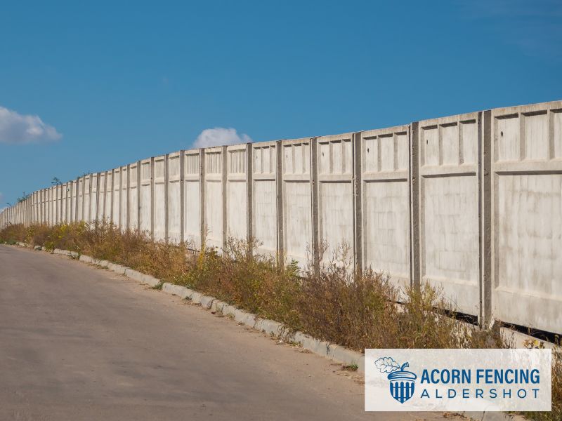 GU11 Aldershot Fencing Concrete areas